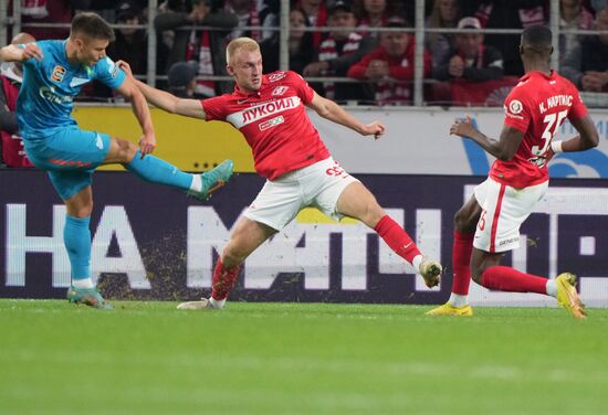 Russia Soccer Premier-League Spartak - Zenit