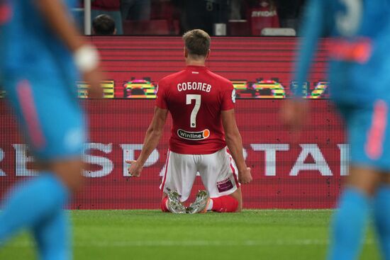 Russia Soccer Premier-League Spartak - Zenit