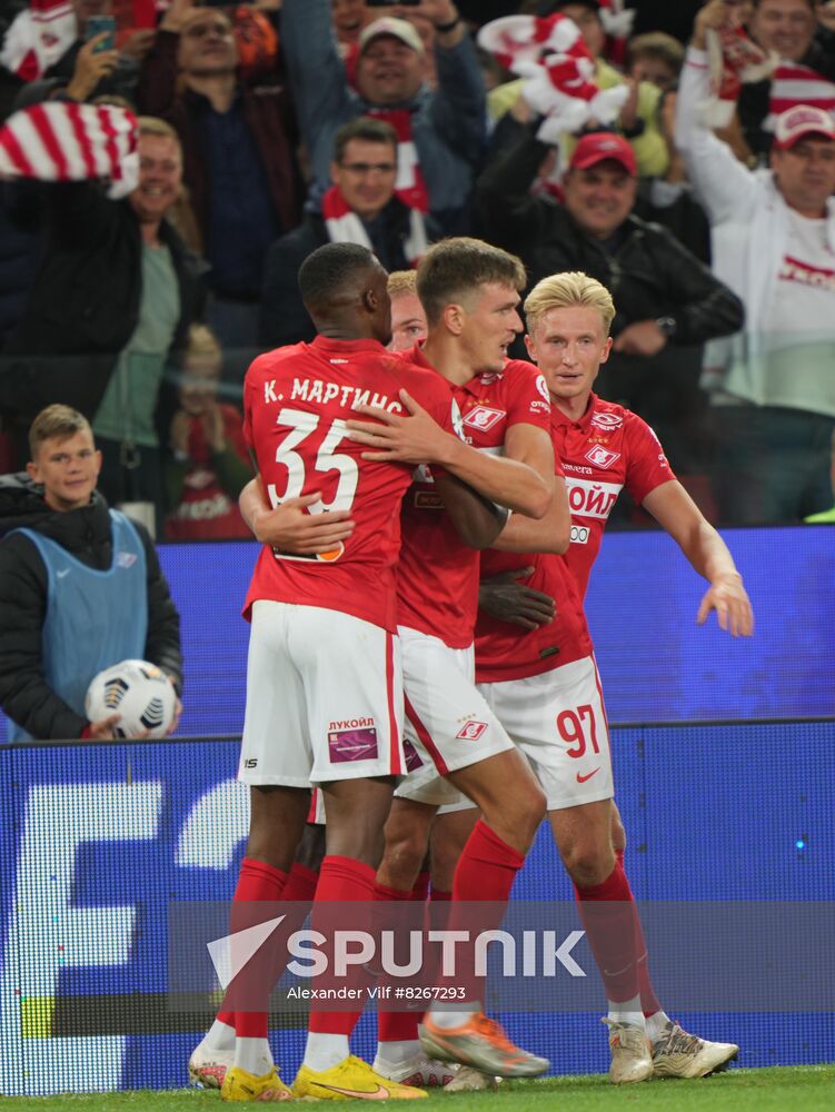 Russia Soccer Premier-League Spartak - Zenit