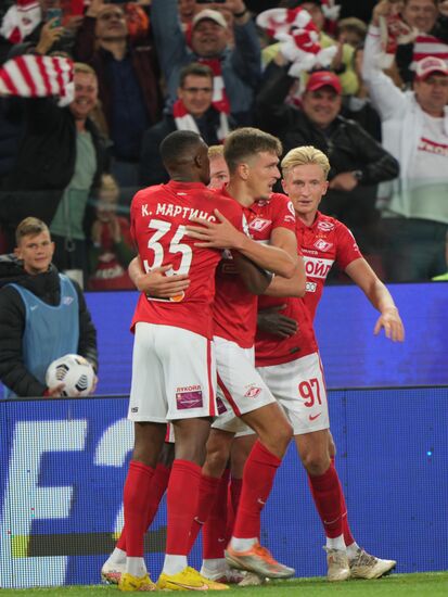 Russia Soccer Premier-League Spartak - Zenit