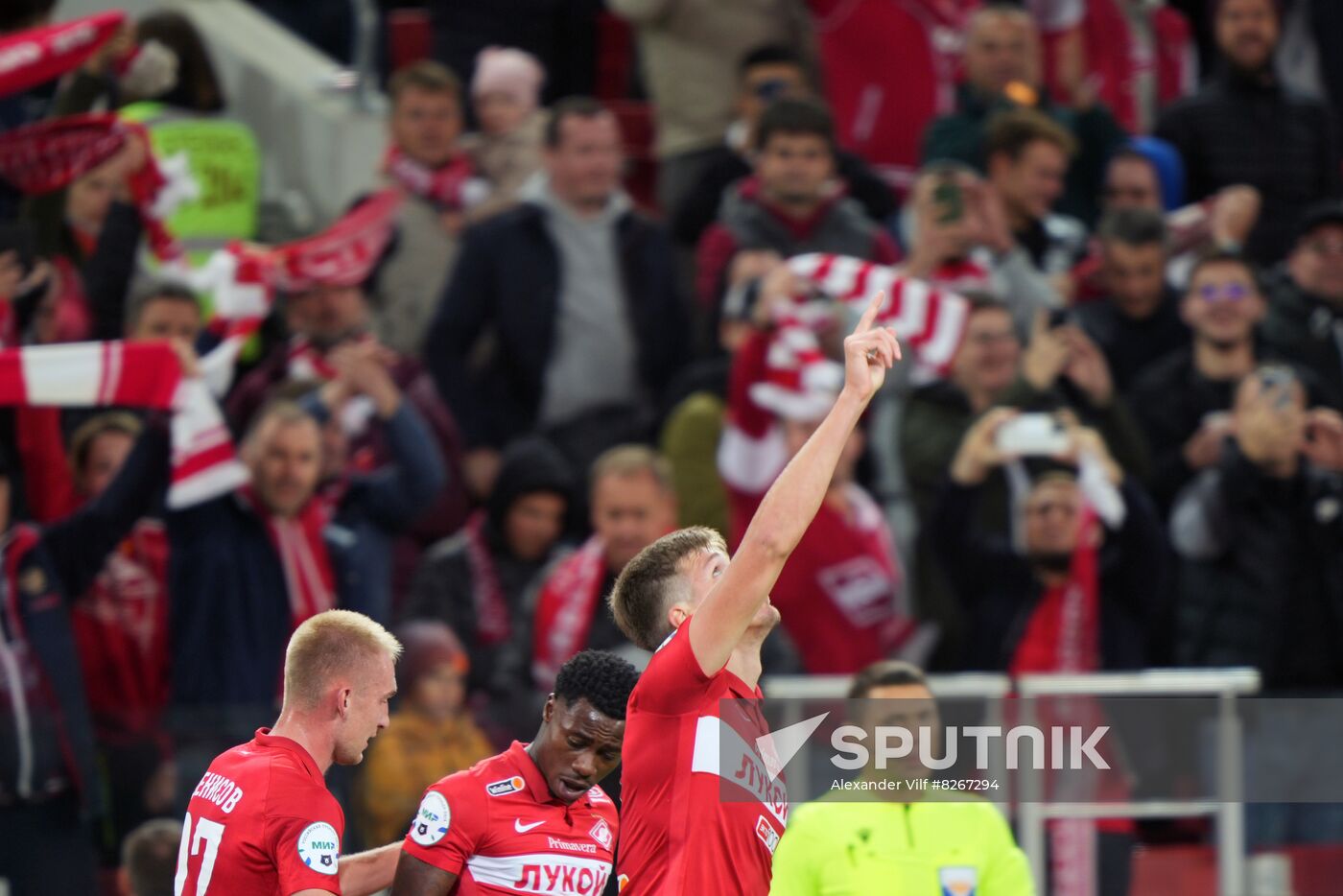 Russia Soccer Premier-League Spartak - Zenit