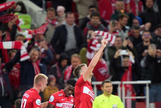 Russia Soccer Premier-League Spartak - Zenit