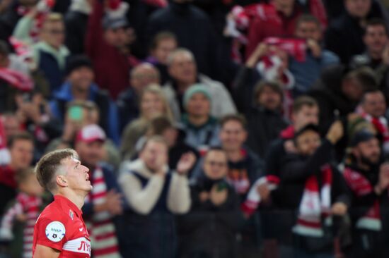 Russia Soccer Premier-League Spartak - Zenit