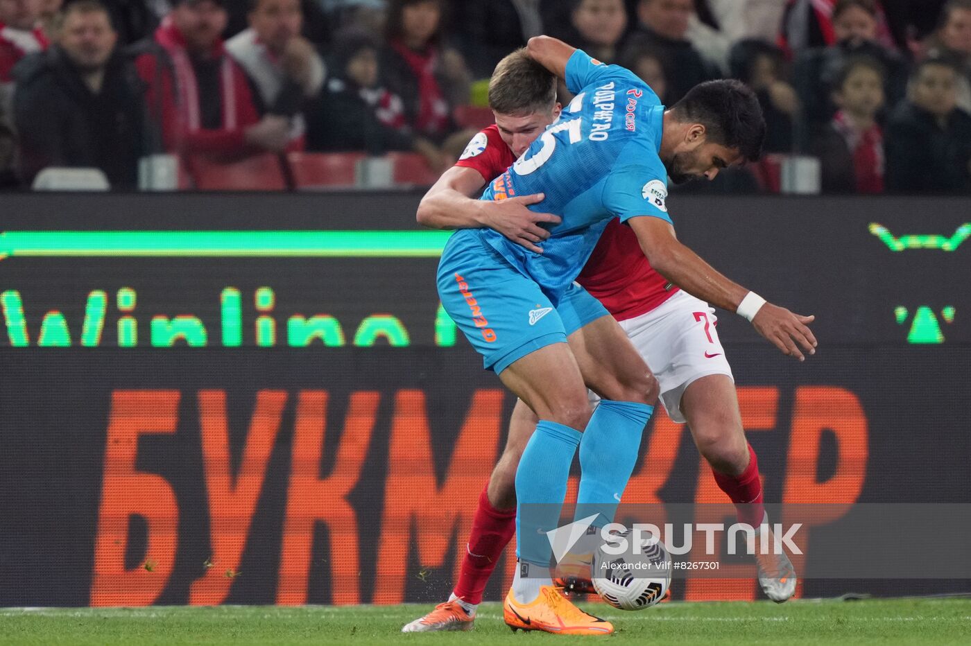 Russia Soccer Premier-League Spartak - Zenit