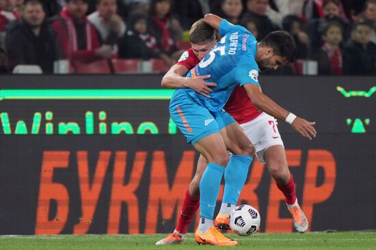 Russia Soccer Premier-League Spartak - Zenit