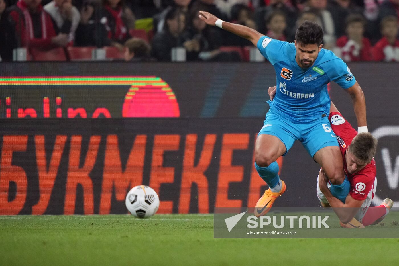 Russia Soccer Premier-League Spartak - Zenit