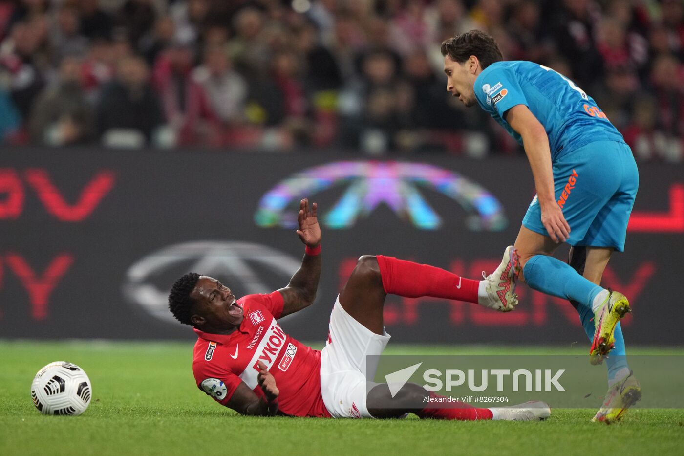 Russia Soccer Premier-League Spartak - Zenit