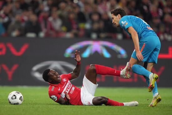 Russia Soccer Premier-League Spartak - Zenit