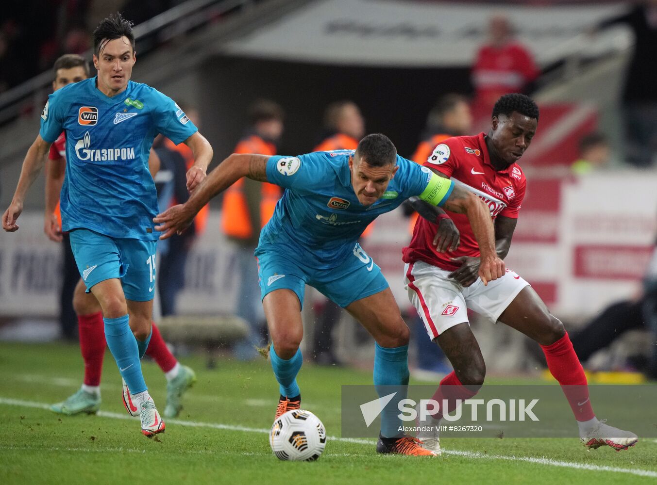 Russia Soccer Premier-League Spartak - Zenit