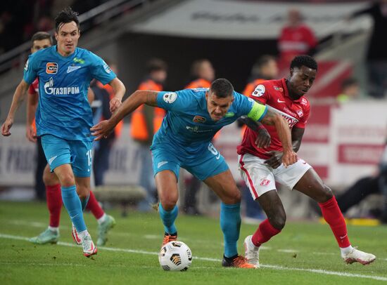 Russia Soccer Premier-League Spartak - Zenit