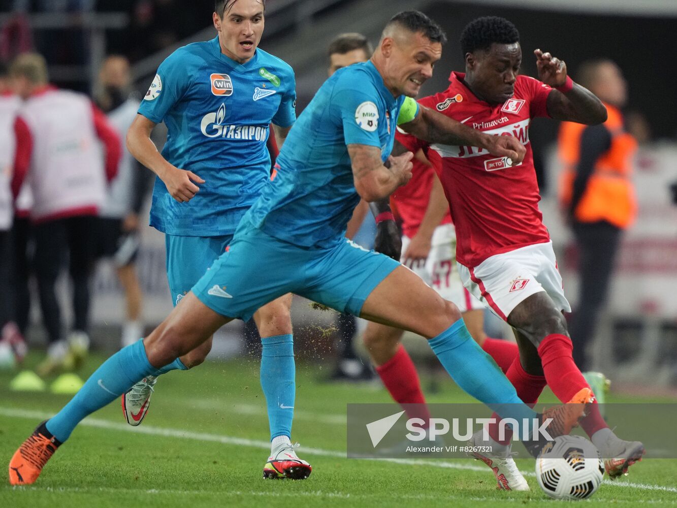 Russia Soccer Premier-League Spartak - Zenit