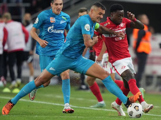Russia Soccer Premier-League Spartak - Zenit