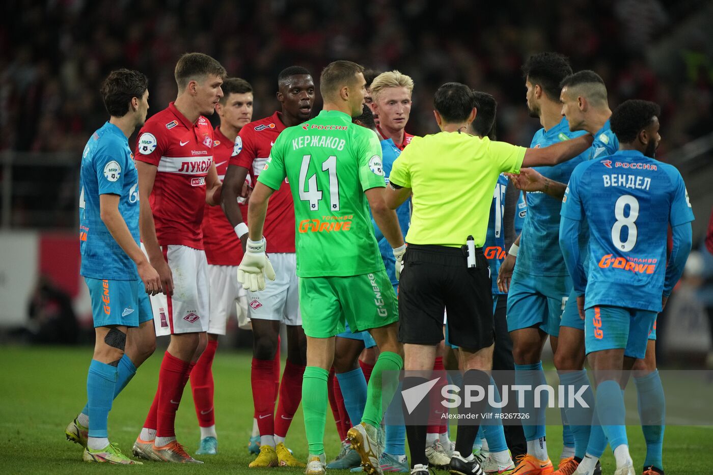 Russia Soccer Premier-League Spartak - Zenit