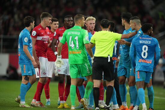 Russia Soccer Premier-League Spartak - Zenit