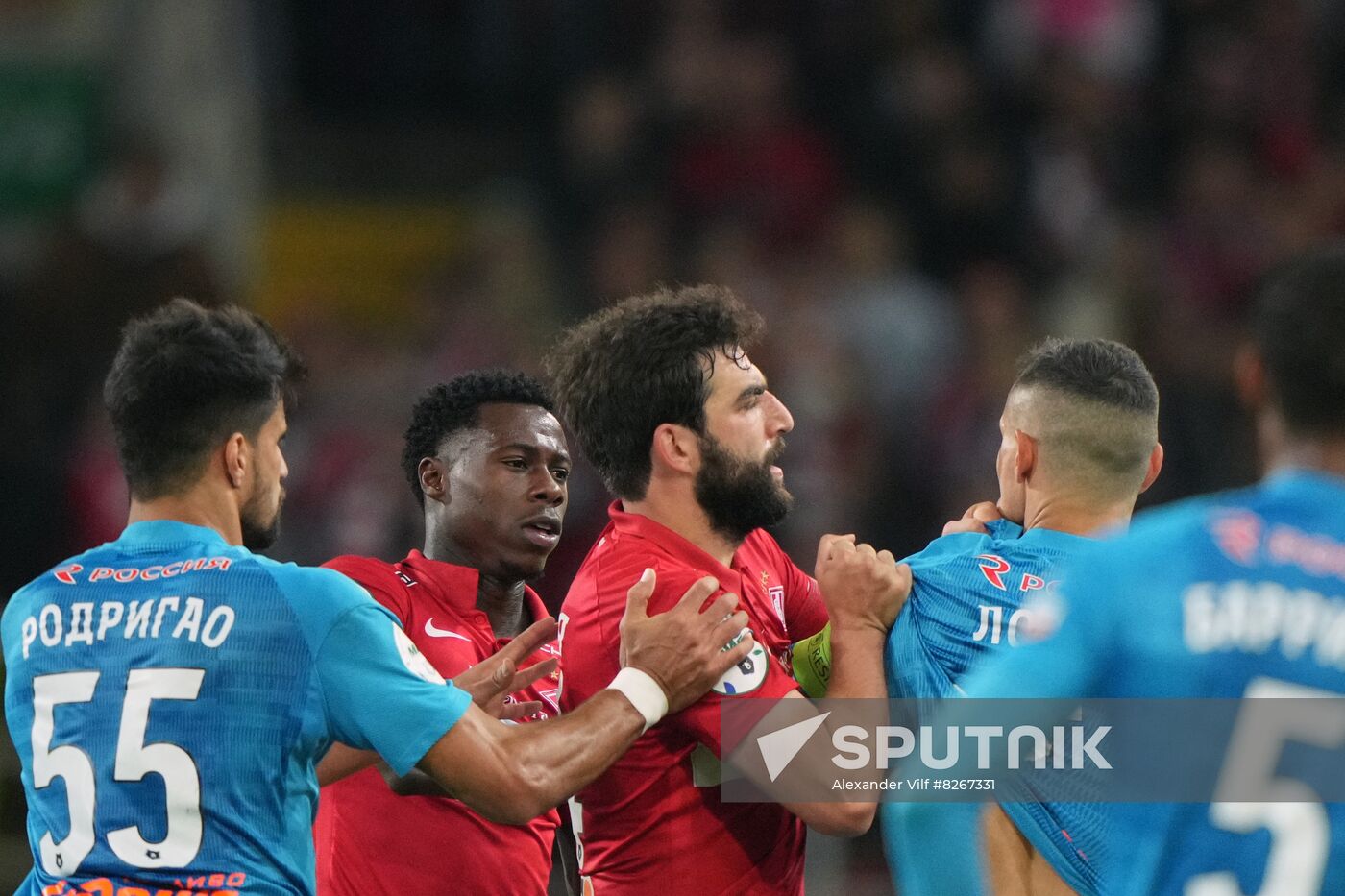 Russia Soccer Premier-League Spartak - Zenit