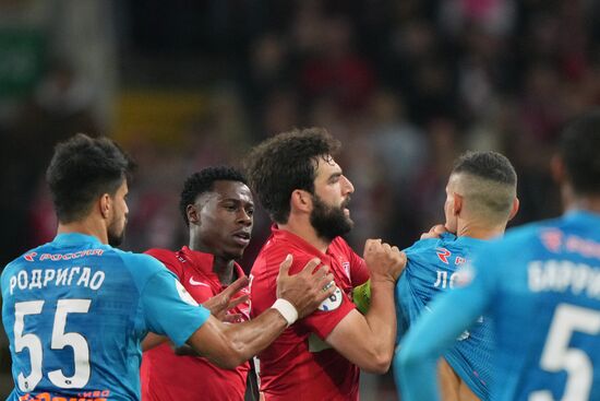 Russia Soccer Premier-League Spartak - Zenit