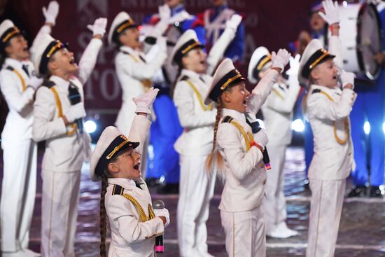 Russia Military Music Festival Closing