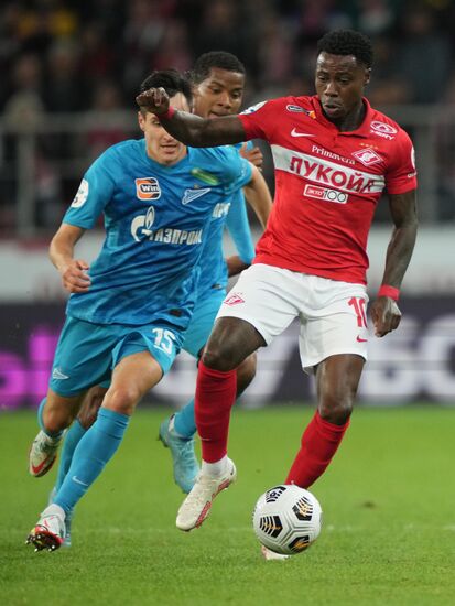 Russia Soccer Premier-League Spartak - Zenit
