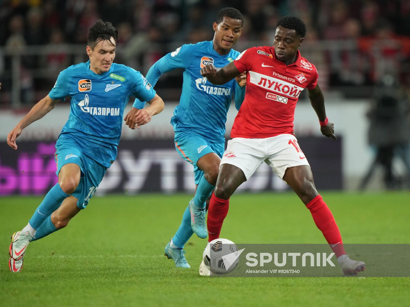 Russia Soccer Premier-League Spartak - Zenit