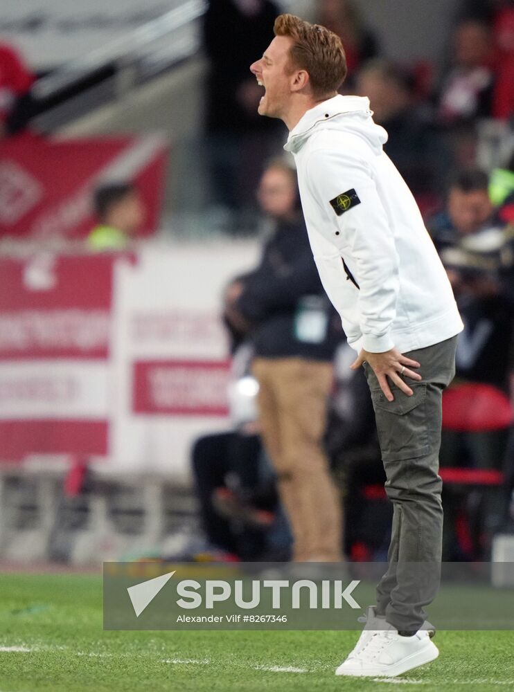 Russia Soccer Premier-League Spartak - Zenit