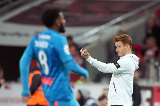 Russia Soccer Premier-League Spartak - Zenit