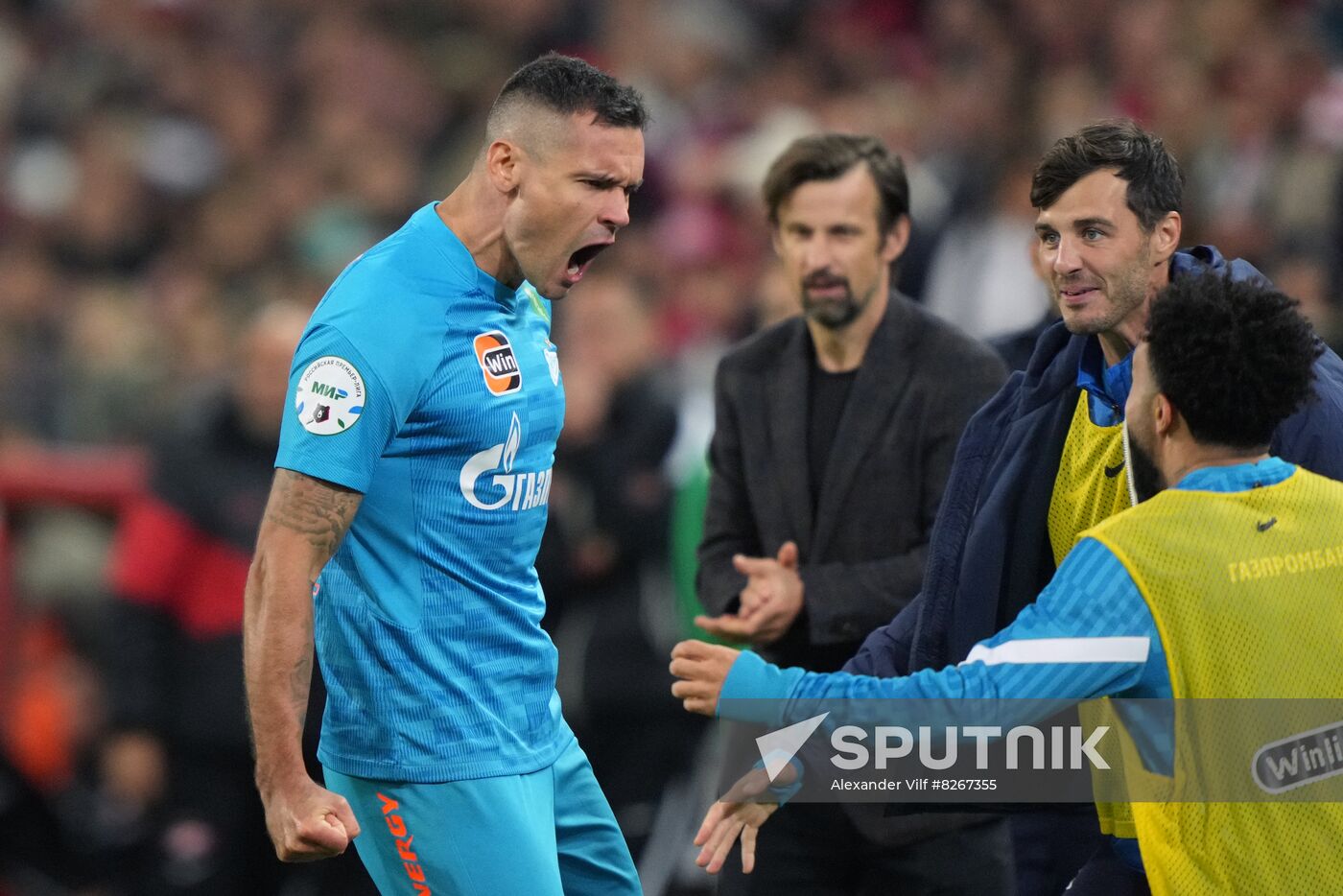 Russia Soccer Premier-League Spartak - Zenit