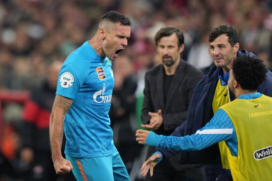 Russia Soccer Premier-League Spartak - Zenit