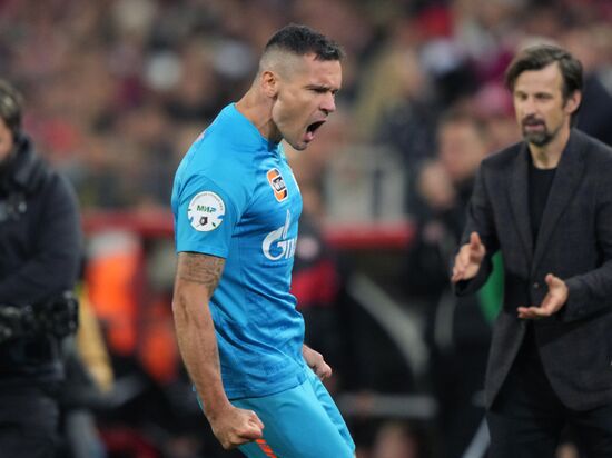 Russia Soccer Premier-League Spartak - Zenit