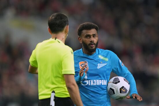 Russia Soccer Premier-League Spartak - Zenit
