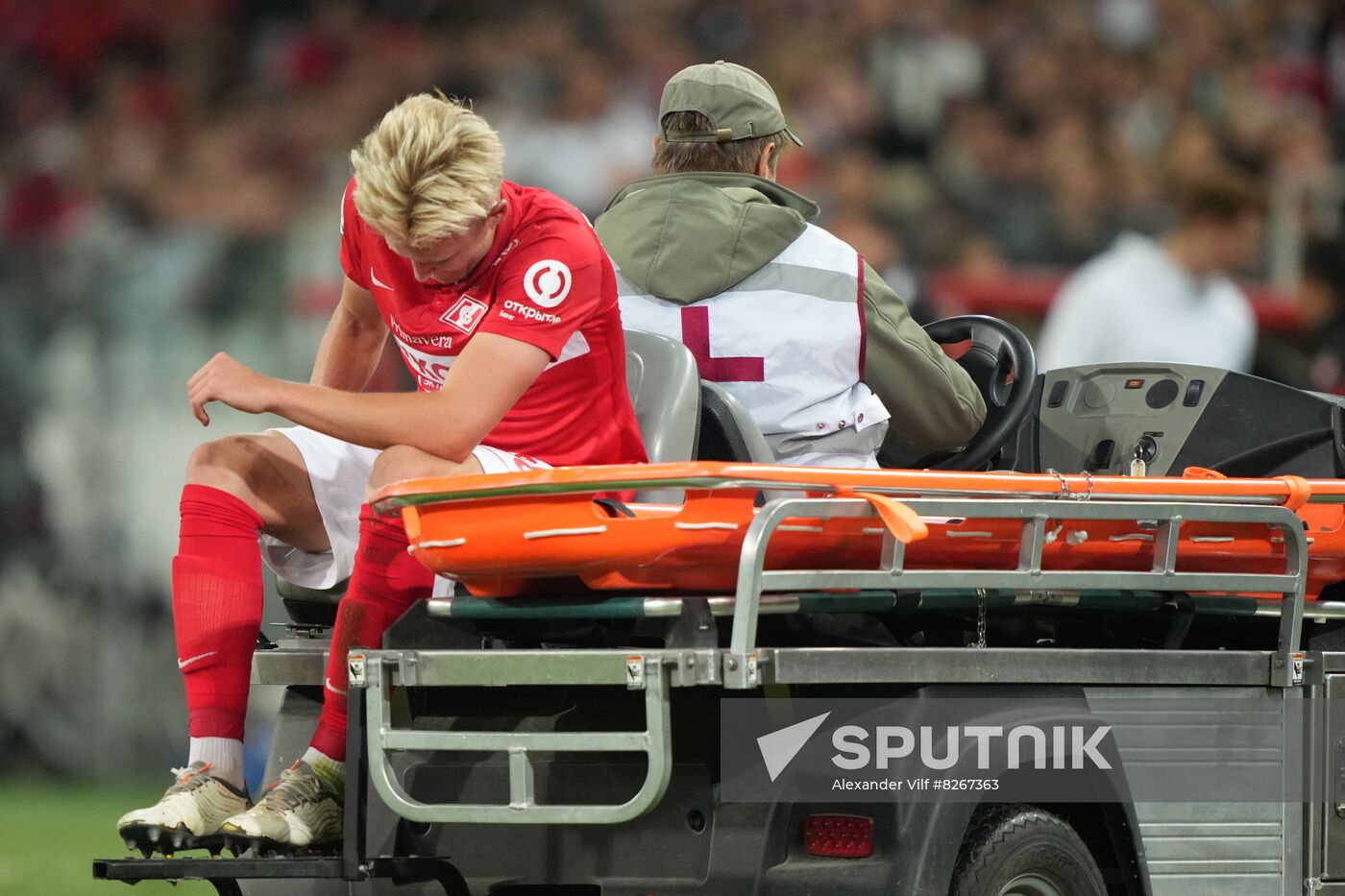 Russia Soccer Premier-League Spartak - Zenit