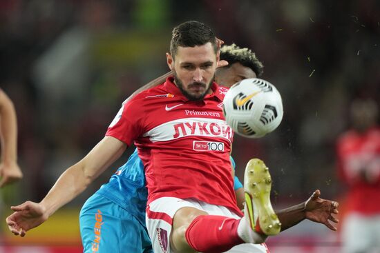 Russia Soccer Premier-League Spartak - Zenit