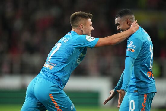 Russia Soccer Premier-League Spartak - Zenit