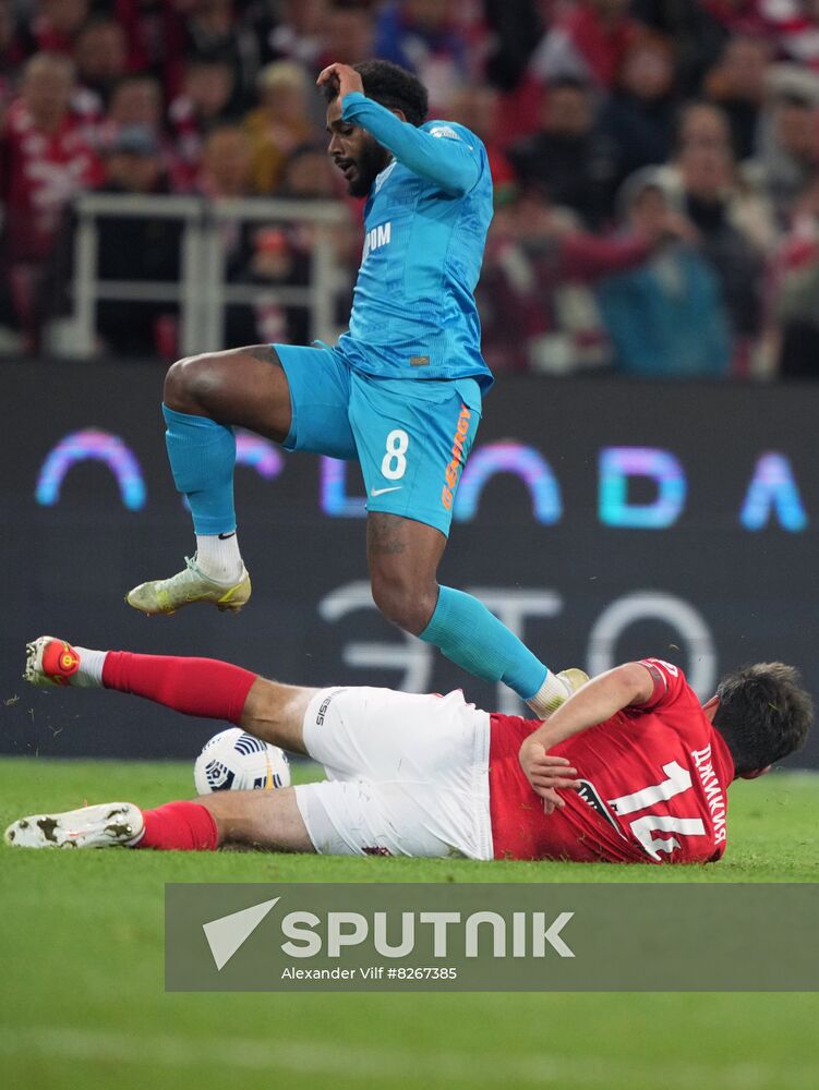 Russia Soccer Premier-League Spartak - Zenit