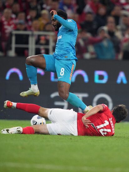 Russia Soccer Premier-League Spartak - Zenit