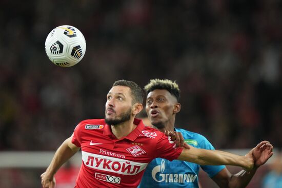 Russia Soccer Premier-League Spartak - Zenit