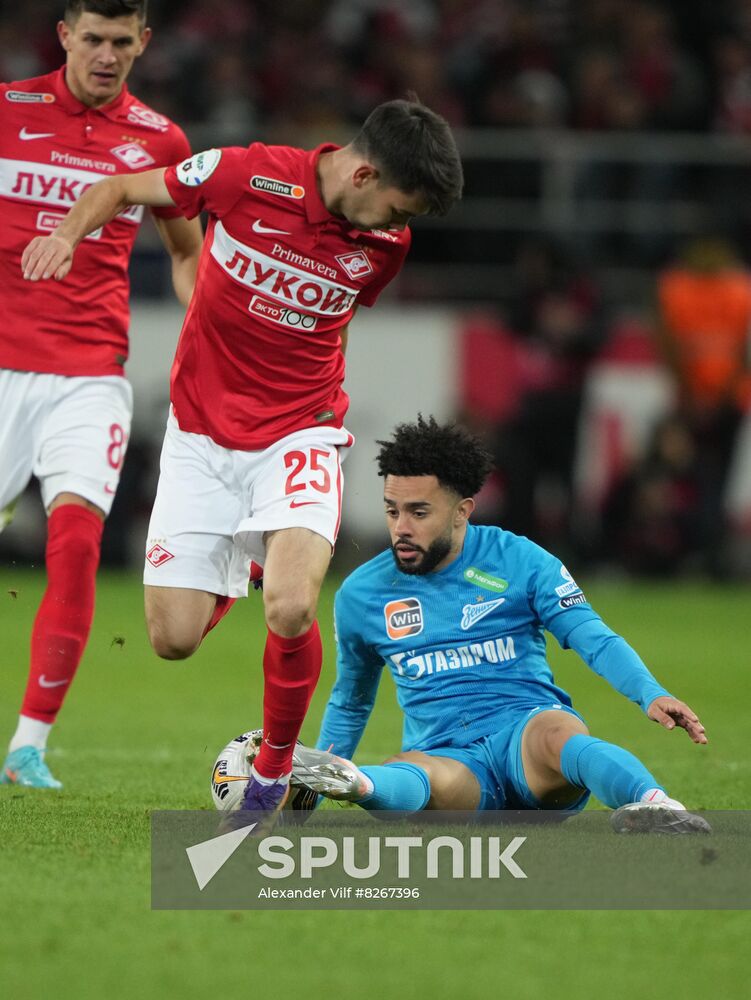 Russia Soccer Premier-League Spartak - Zenit