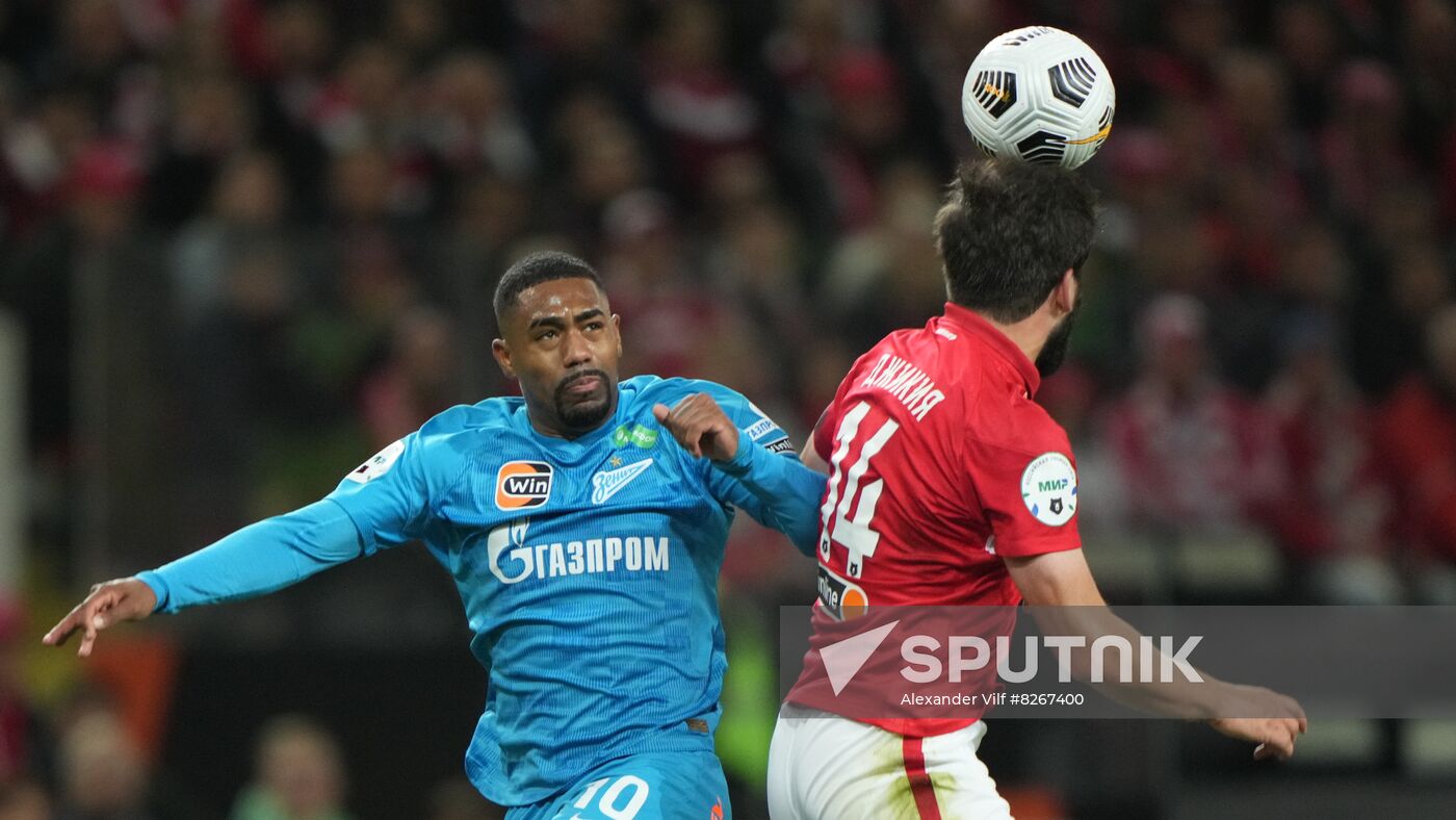 Russia Soccer Premier-League Spartak - Zenit