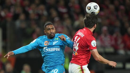 Russia Soccer Premier-League Spartak - Zenit