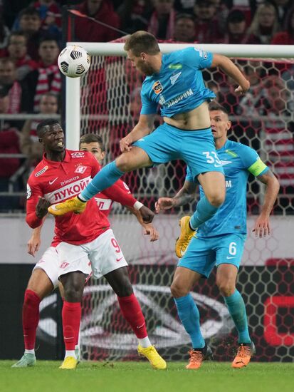Russia Soccer Premier-League Spartak - Zenit