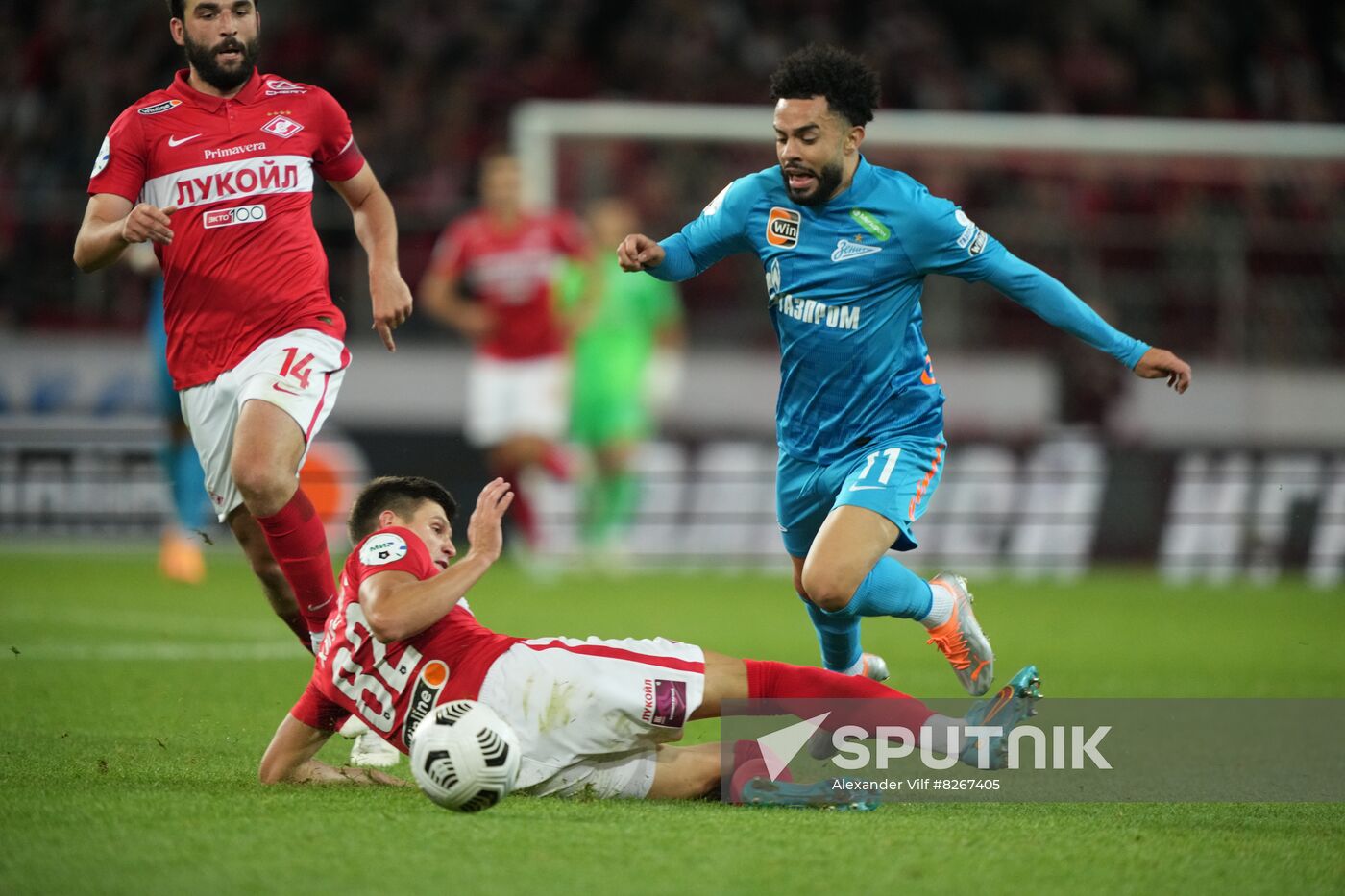 Russia Soccer Premier-League Spartak - Zenit