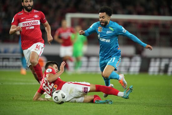 Russia Soccer Premier-League Spartak - Zenit