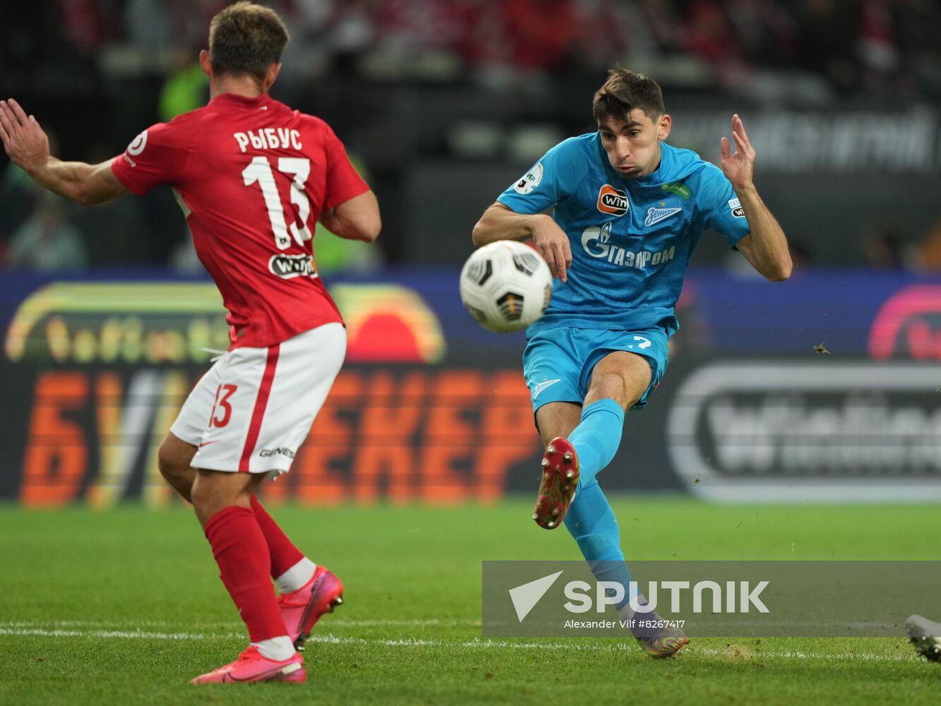 Russia Soccer Premier-League Spartak - Zenit