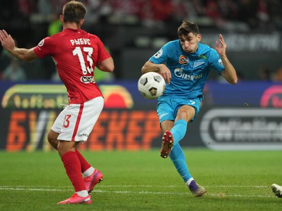 Russia Soccer Premier-League Spartak - Zenit