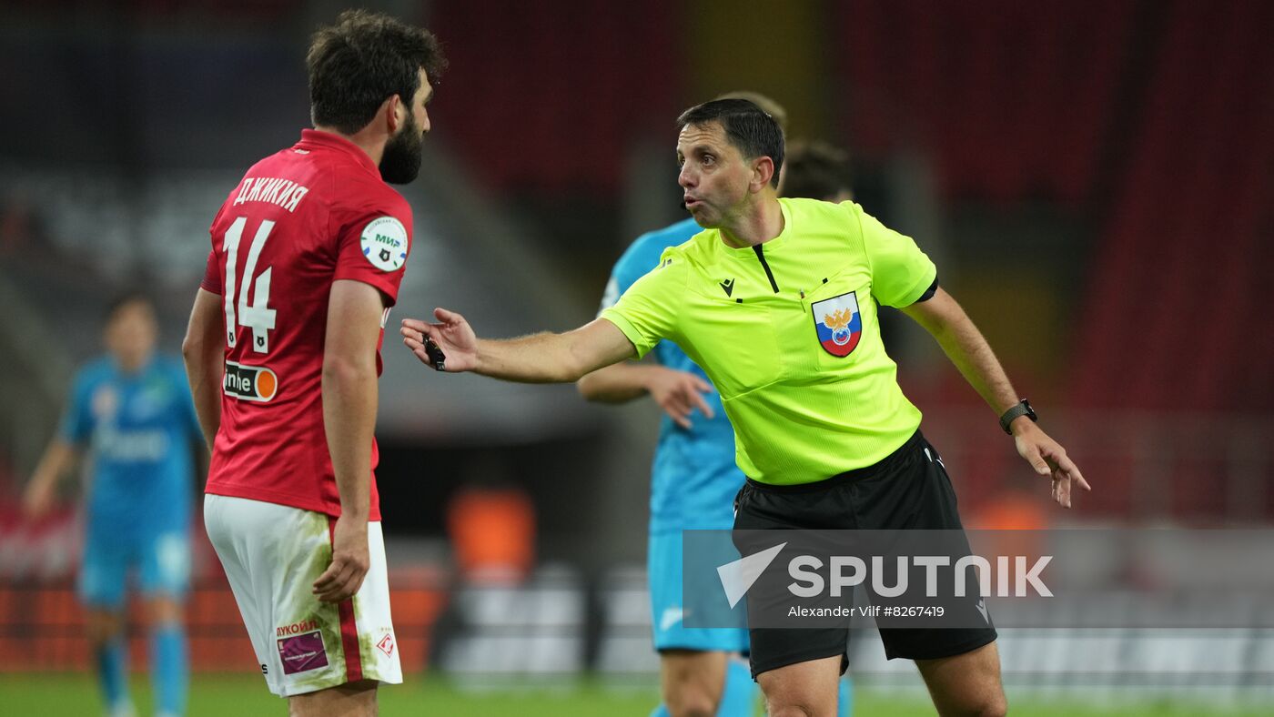 Russia Soccer Premier-League Spartak - Zenit