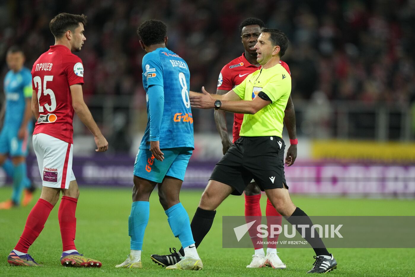 Russia Soccer Premier-League Spartak - Zenit