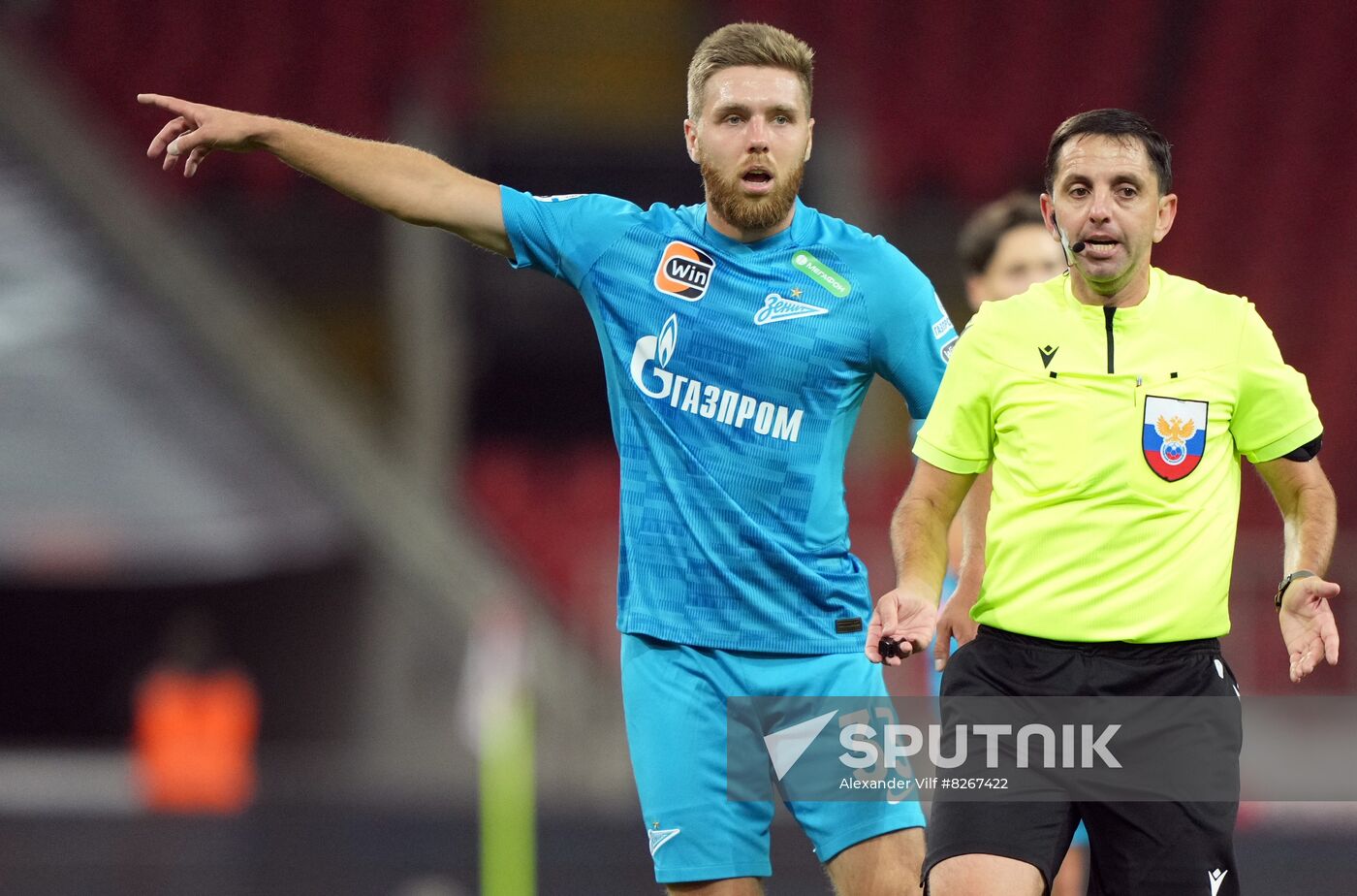 Russia Soccer Premier-League Spartak - Zenit