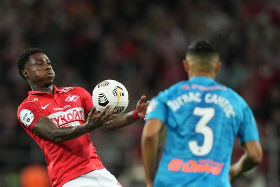 Russia Soccer Premier-League Spartak - Zenit