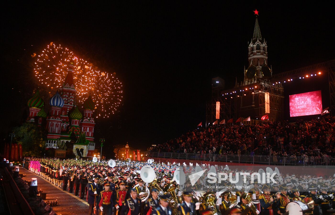 Russia Military Music Festival Closing