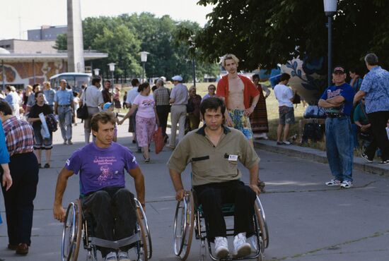 First International Festival of Young People with Disabilities in Moscow