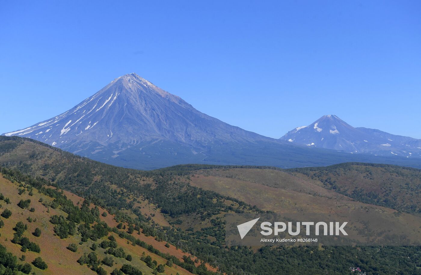 Avachinsky and Vilyuchinsky volcanoes